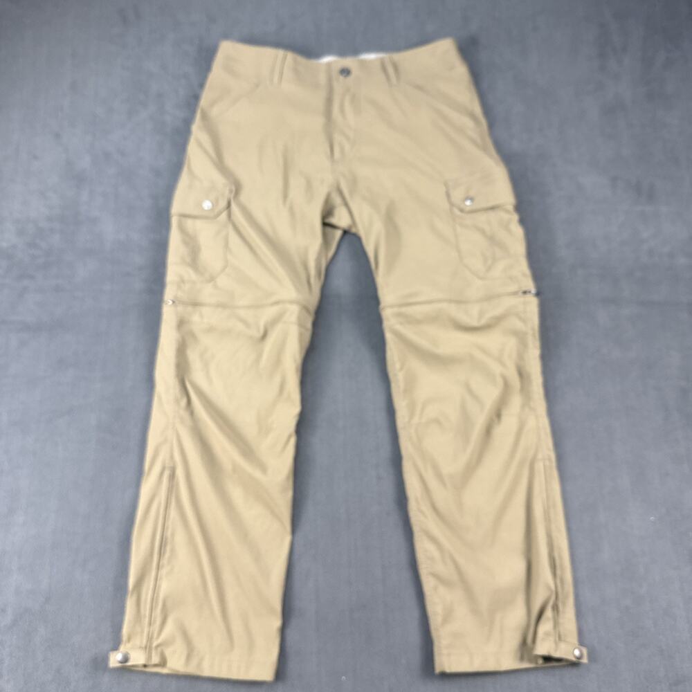Kuhl Pants Mens Size 32x28 Brown Renegade Convertible Stealth System Outdoors
